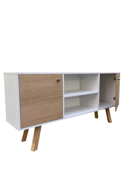 Rack nordico puertas Carvalo