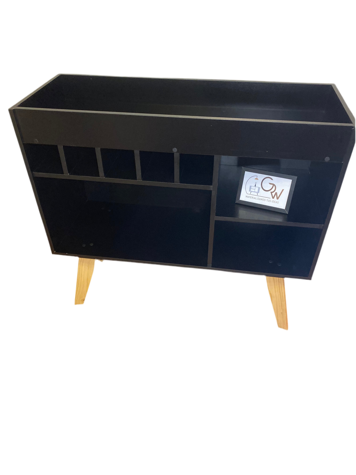Bar retro negro