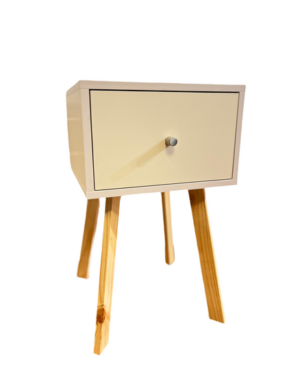 Velador nordico con cajon