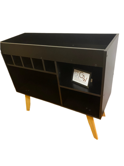 Bar retro negro