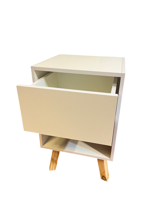 Velador nordico cajón arriba